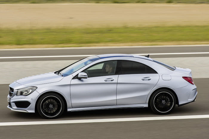 Mercedes CLA compact saloon photo gallery